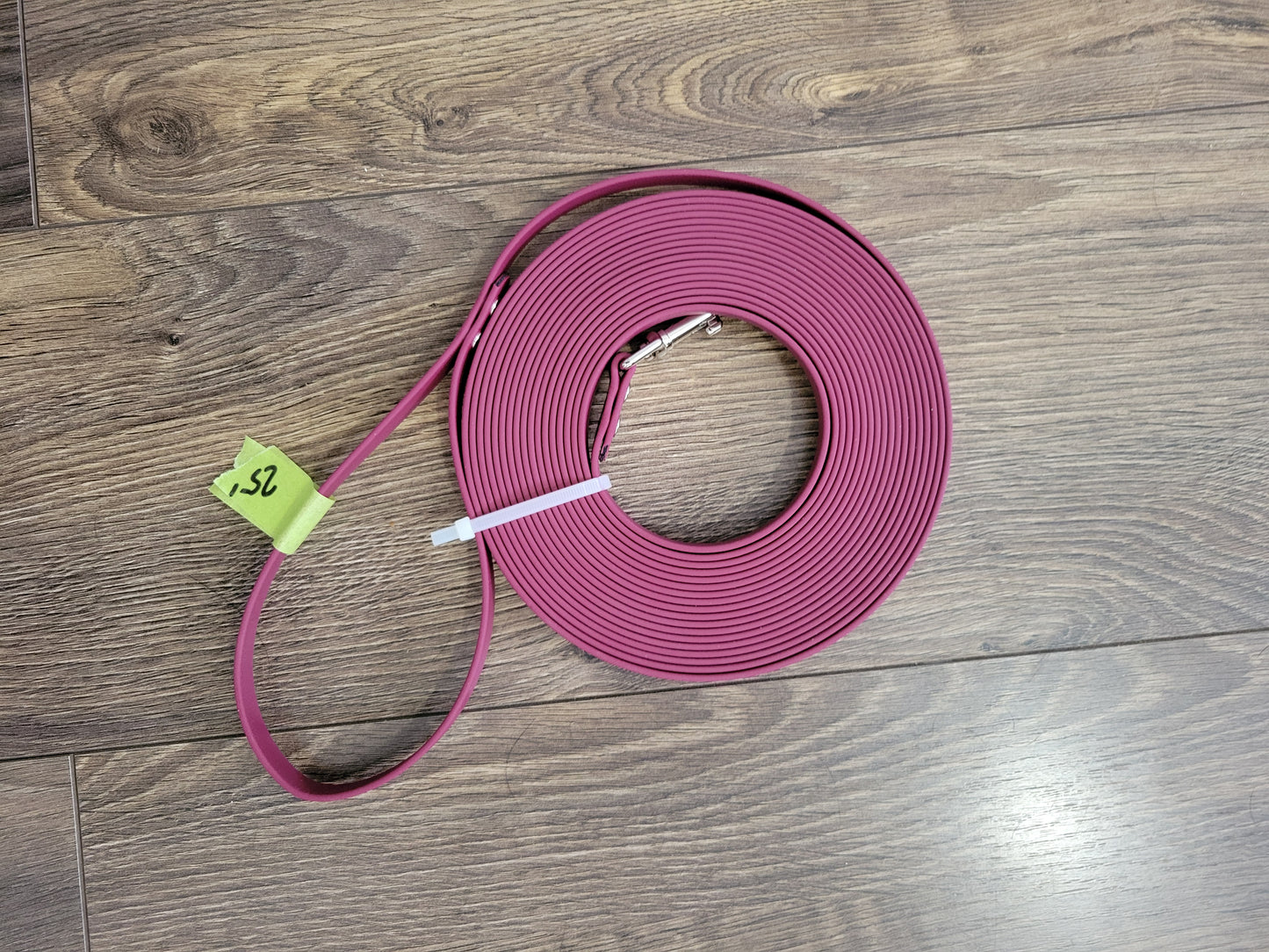 1/2 inch Beta Handled Long Leads (NP)- Available in 10', 15' or 25' Training or Adventure,  send email to request pricing for different lengths and width, color or hardware (black,stainless steel or brass)